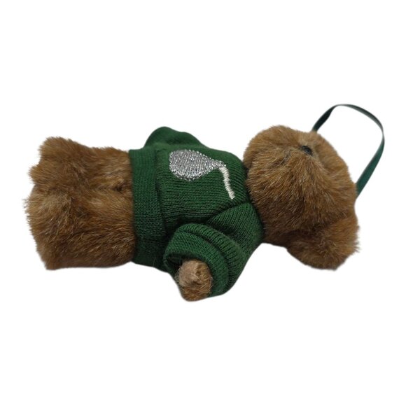 Boyds Bears Hershey Merry Kisses Bear Head Bean Collection Plush Ornament 4" - Picture 7 of 9